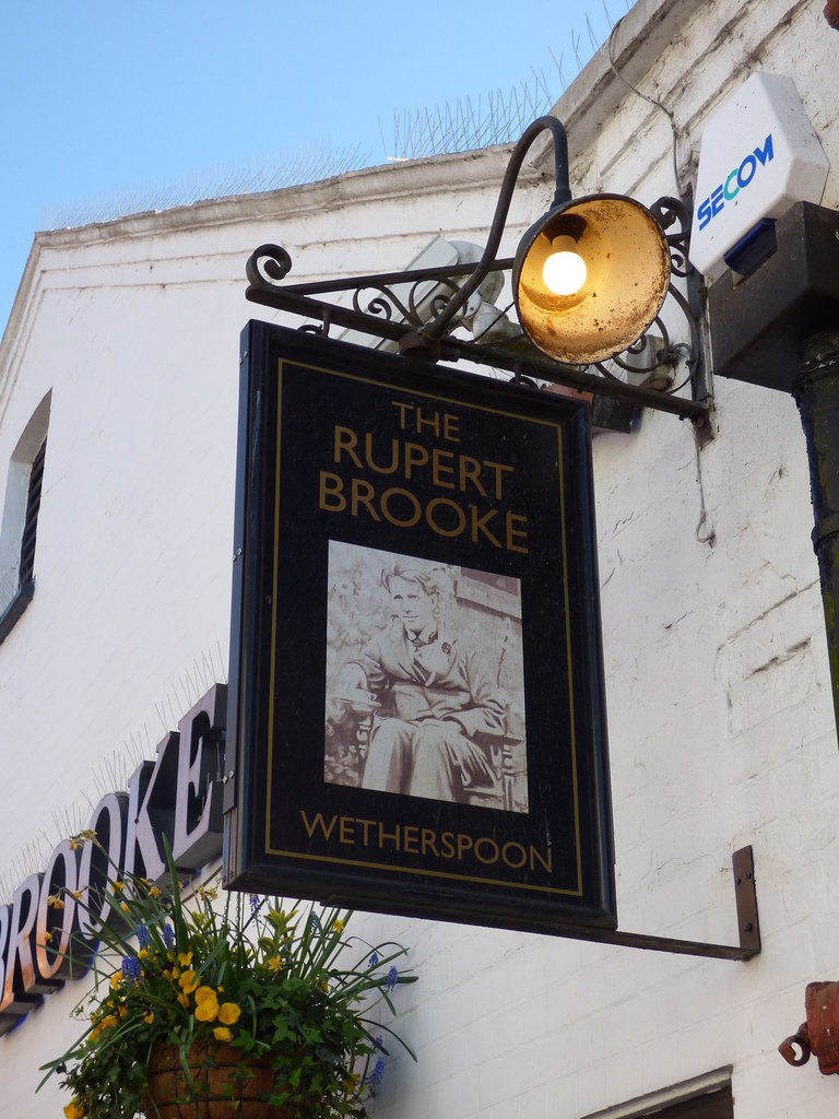 The Rupert Brooke Castle Street, Rugby pub sign a photo on Flickriver