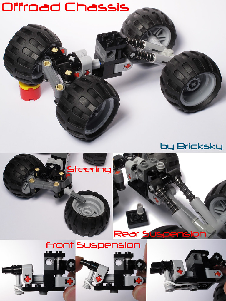 Compact OffRoad 4x4 Suspension Chassis with Stearing! D… Flickr