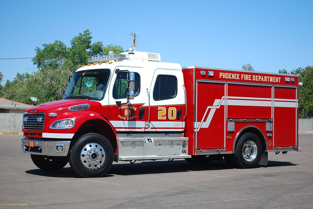 Phoenix Fire Dept. Ladder Tender 20 These photos are my pr… Flickr