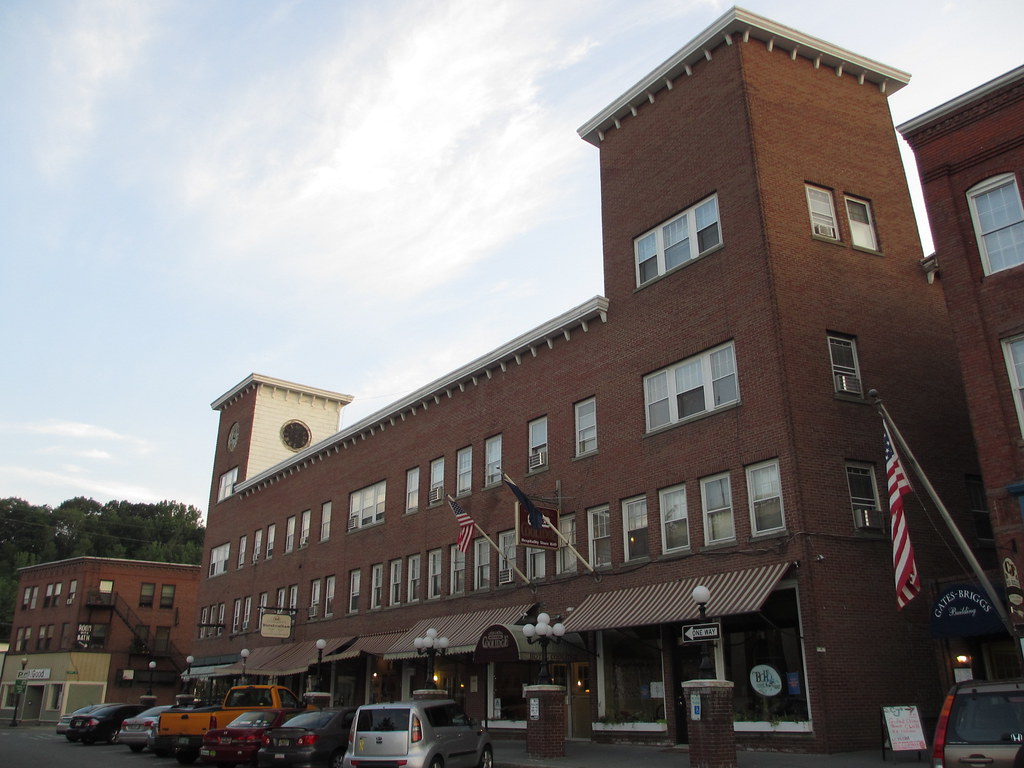 Shops on Main Street, White River Junction, Vermont Flickr