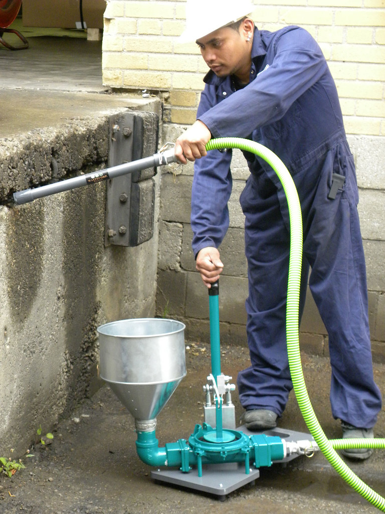 Commercial Grout Pumps A new grout pump to fill voids, doo… Flickr