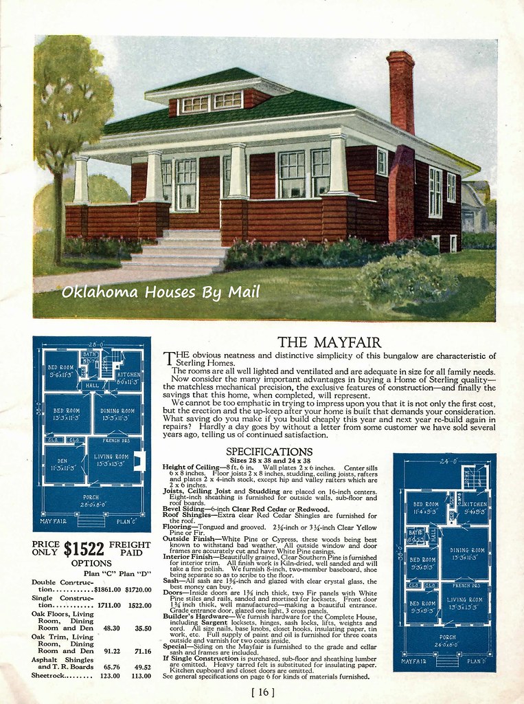 Sterling Homes 1928 The Mayfair 1928 Sterling Homes Catalo… Flickr