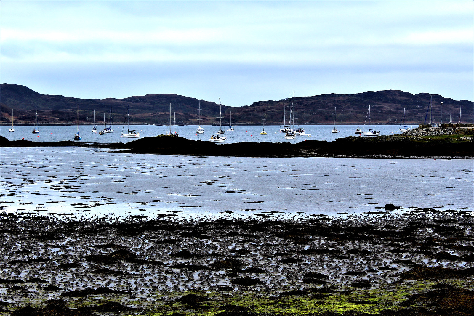 Arisaig is a quiet village on the west coast of Scotland near to Mallaig.