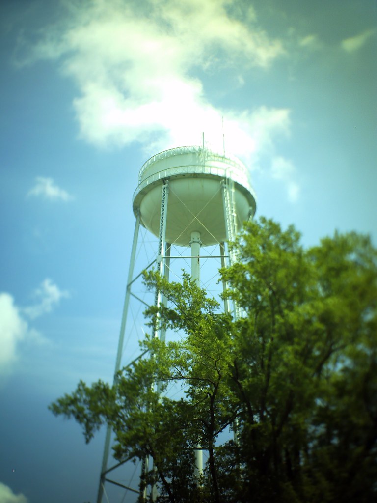 Laurinburg, NC Water Tower fullcirclepiece Flickr