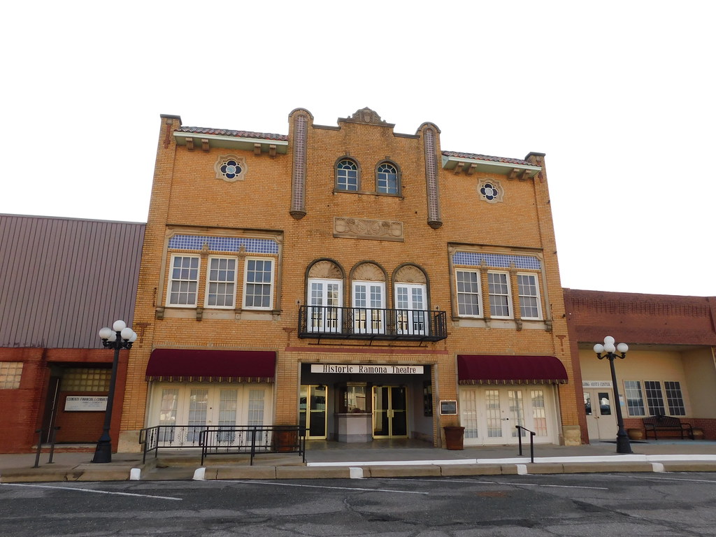 The Ramona Theatre Frederick, Oklahoma Constructed in 1929… Flickr