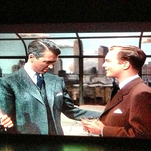 Jimmy Stewart in Hitchcock's Rope. Robb Lee Flickr