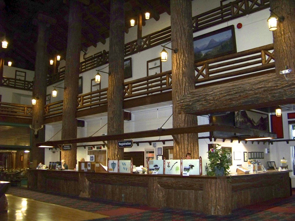 East Glacier Lodge Mary Martin Flickr