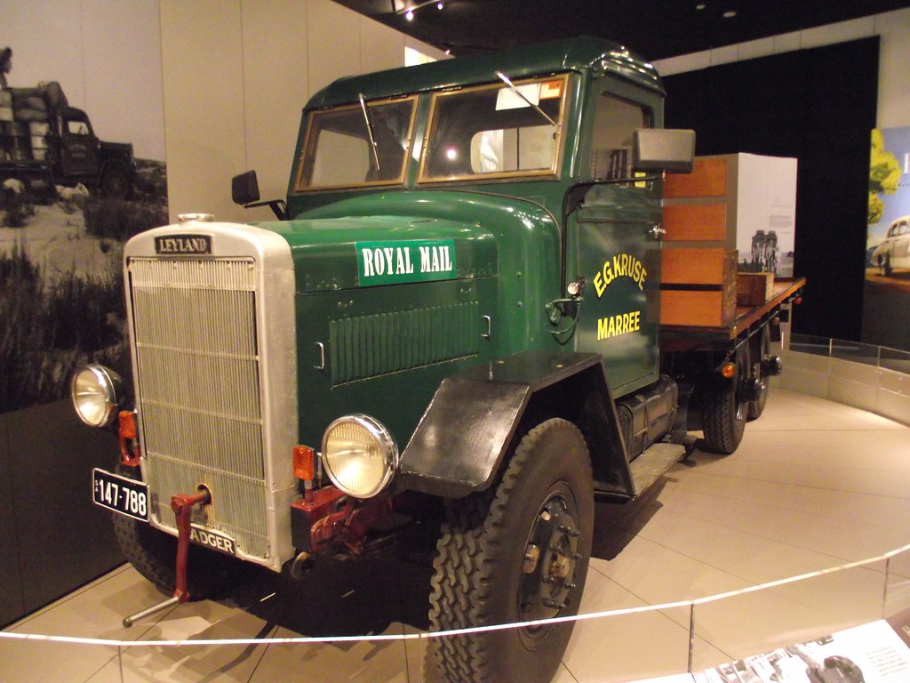 1936 Leyland Badger Mail Truck Marree SA to Birdsville Q… Flickr
