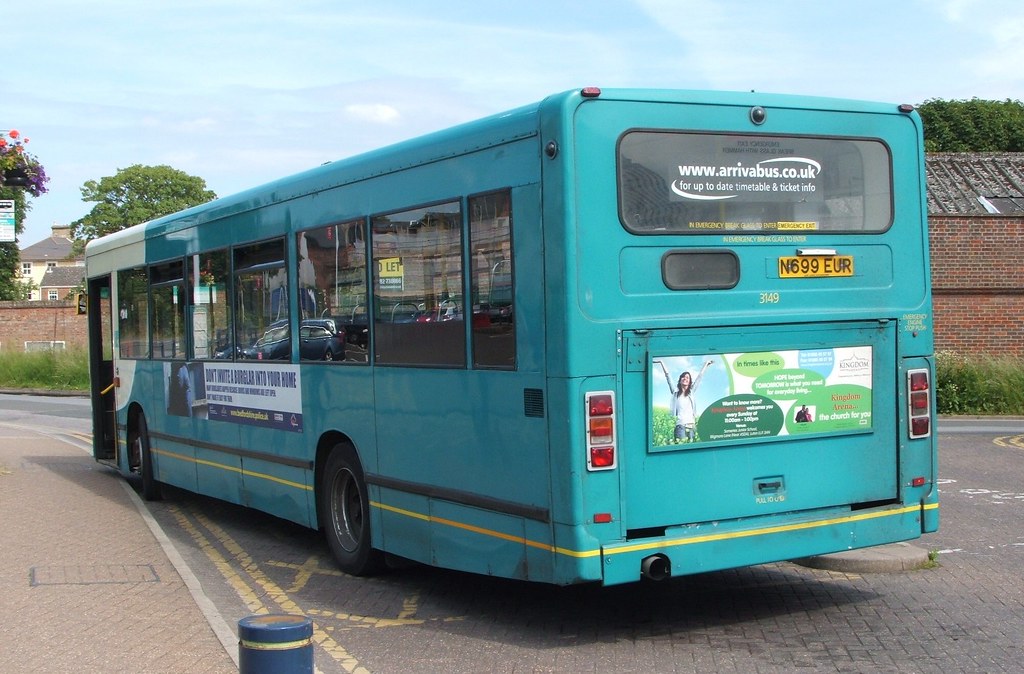 3149 N699 EUR Parked up at Leighton Buzzard Rail Station w… Flickr