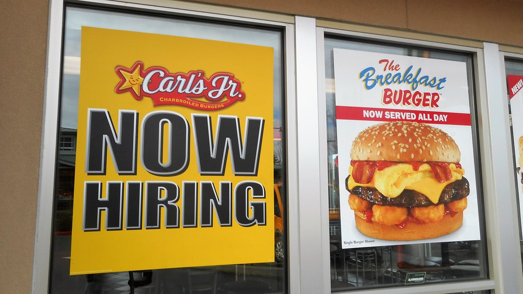 Fast Food Jobs at Carl's Jr and the Breakfast Burger in Re… Flickr