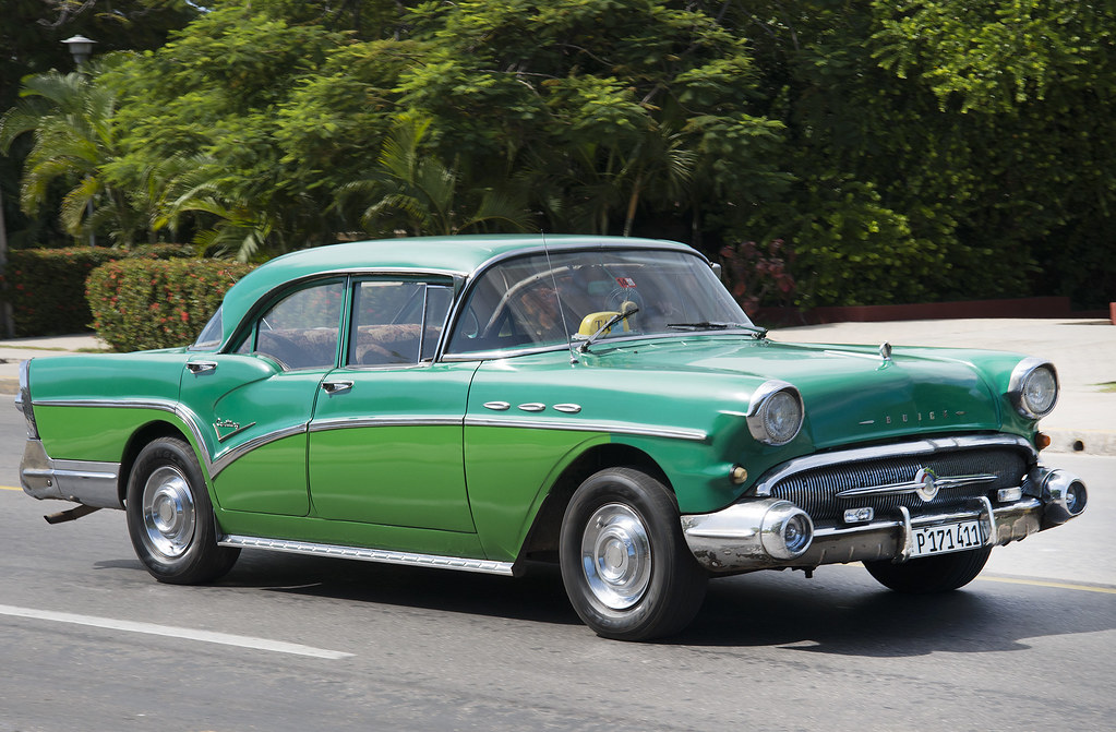 1957 Green Buick Century Sedan Taxi. Varadero, Cuba Flickr