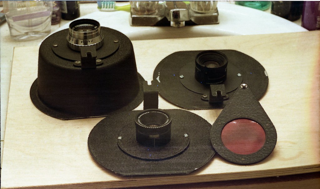 Enlarging lens photo Photo was taken with a 75mm enlarging… Flickr