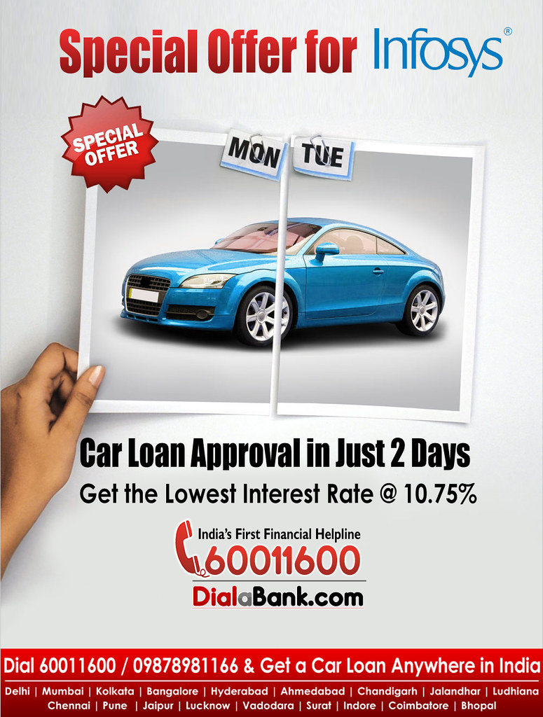 Car Loan Special offer For Infosys Employees Now it is eas… Flickr