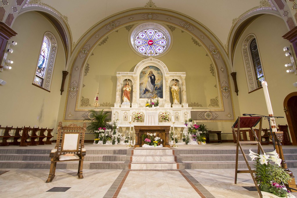 Notre Dame Catholic Church in Chippewa Falls Wisconsin Flickr