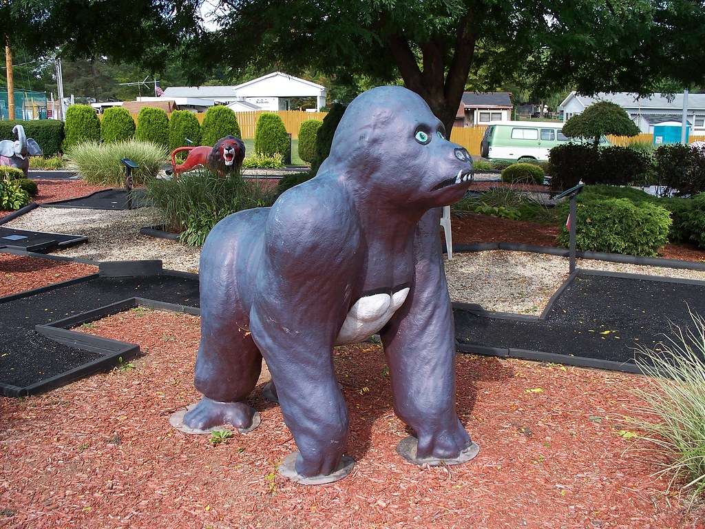 OH East Sparta Jungle Pro Mini Golf 5 Gorilla scouting o… Flickr