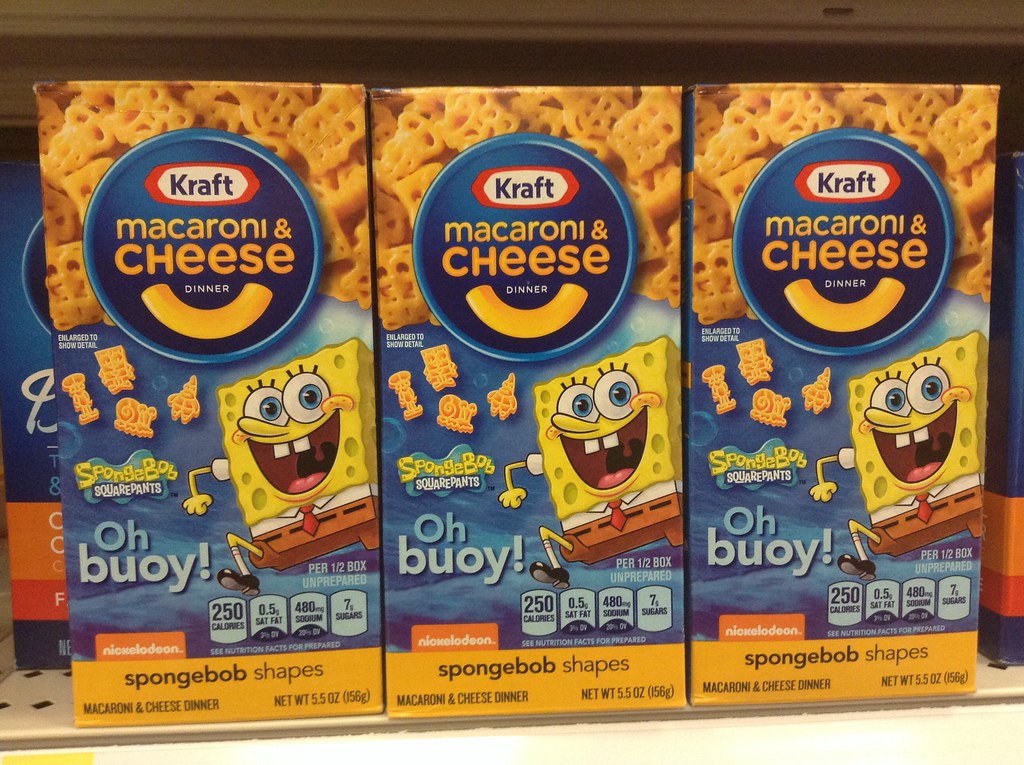 Spongebob Kraft Macaroni and Cheese Spongebob SquarePants … Flickr