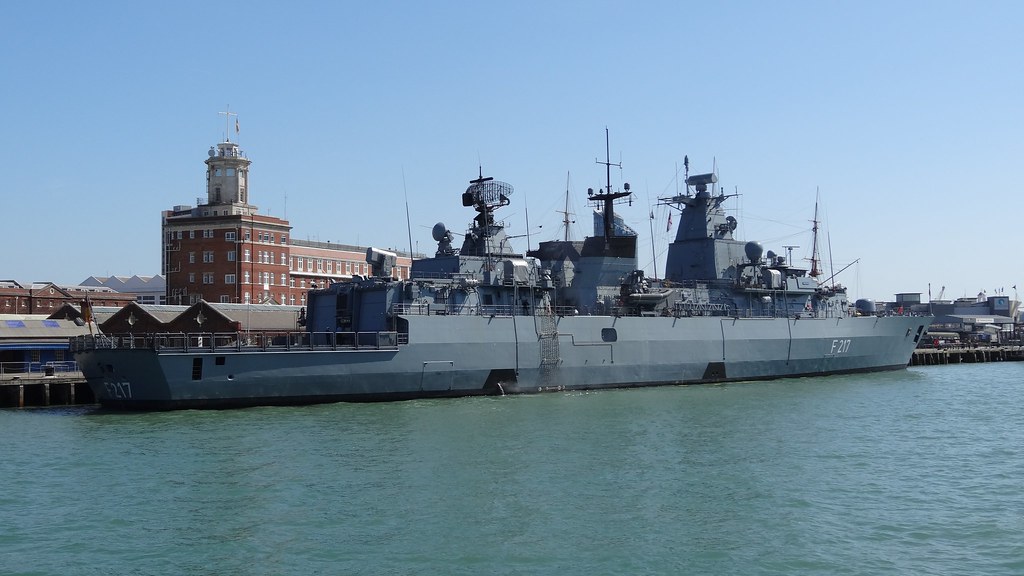 Fgs Bayern F217 German F123 Brandenburg Class Frigate At Flickr