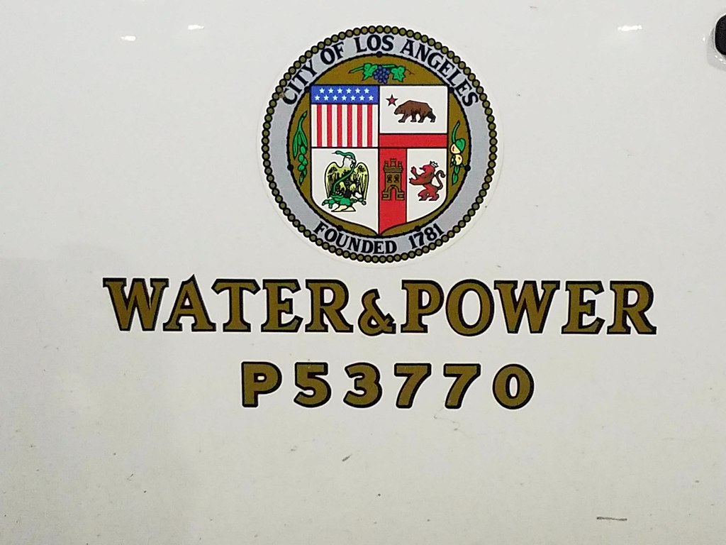 Los Angeles Water and Power decal Caleb O Flickr