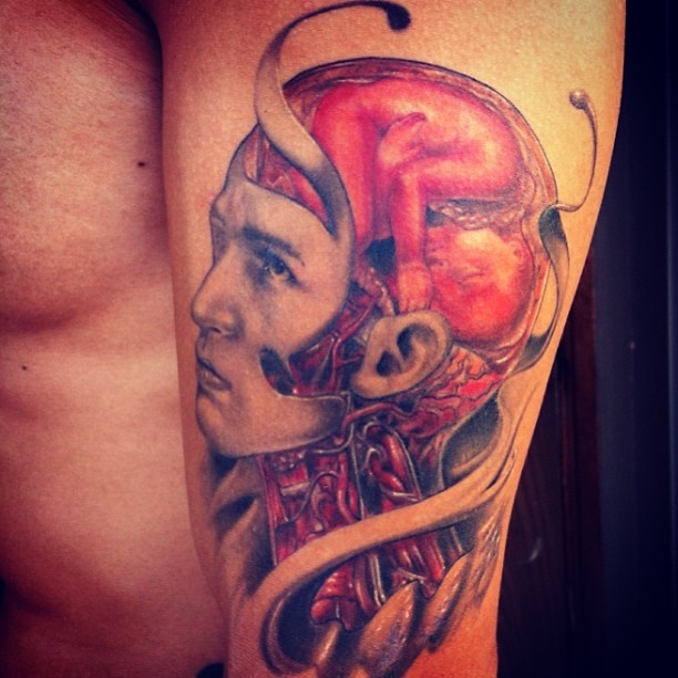 Never Showed You Guys This One Finished.. My Tattoos Are D… | Flickr 612_x_612_jpg