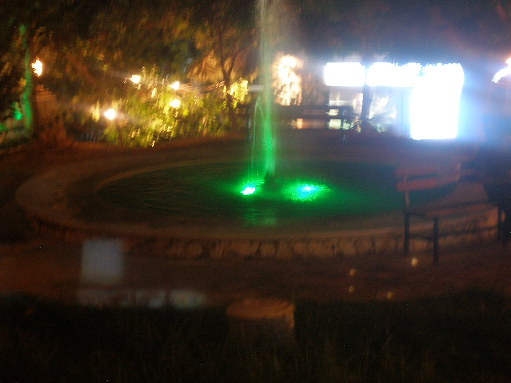 Kalkan by Night This fountain changes colours Andy Neuenschwander