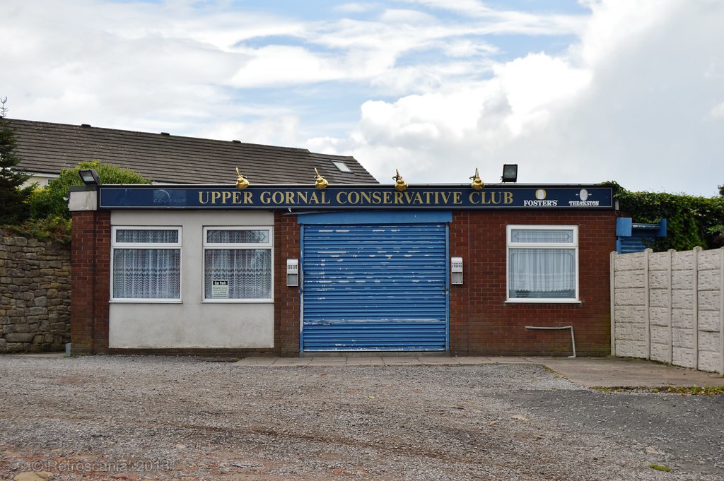 Upper Gornal Conservative Club Hill Street, Upper Gornal, West