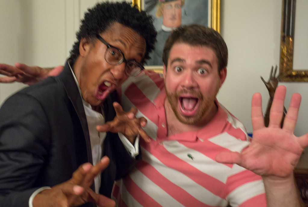 Andre Royo ("Bubbles" from The Wire) in an action shot wit… Flickr