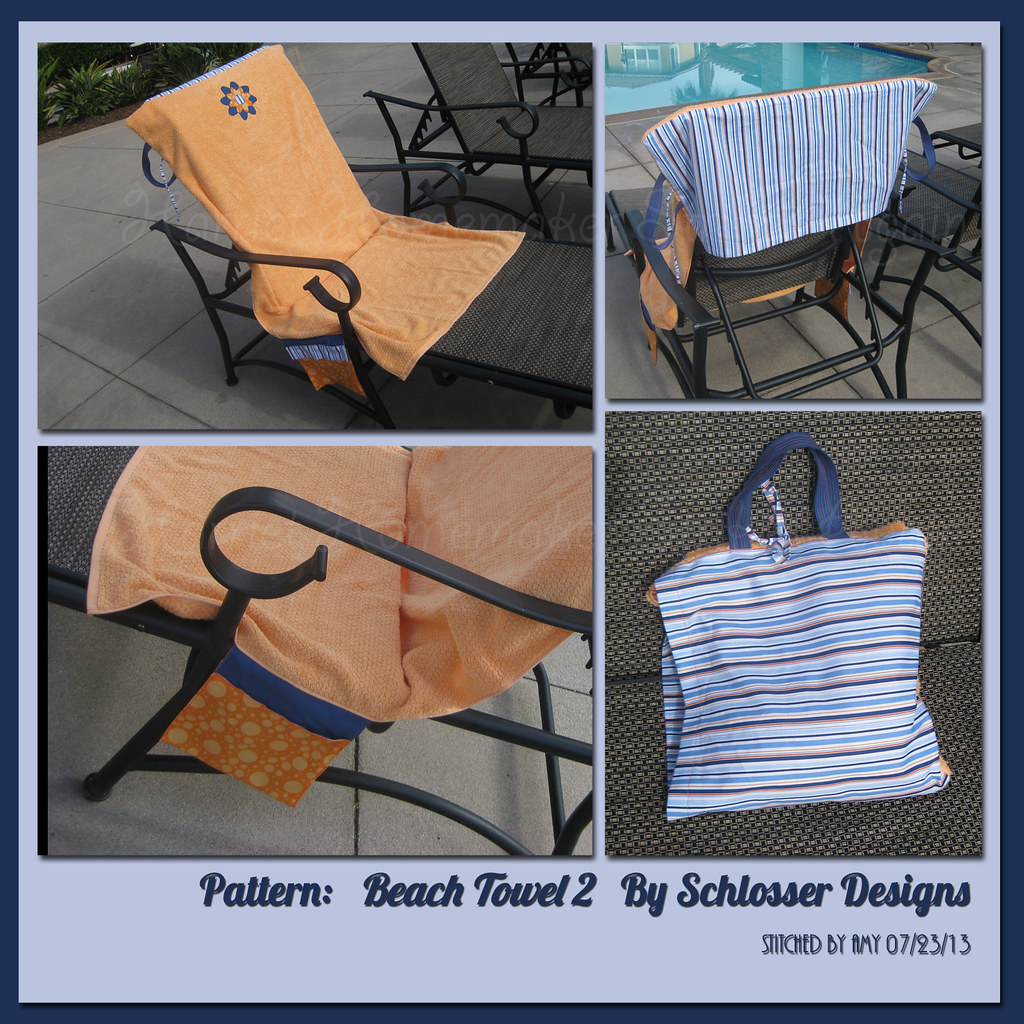 Lounge Chair Towel The latest pattern test for Schlosser D… Flickr