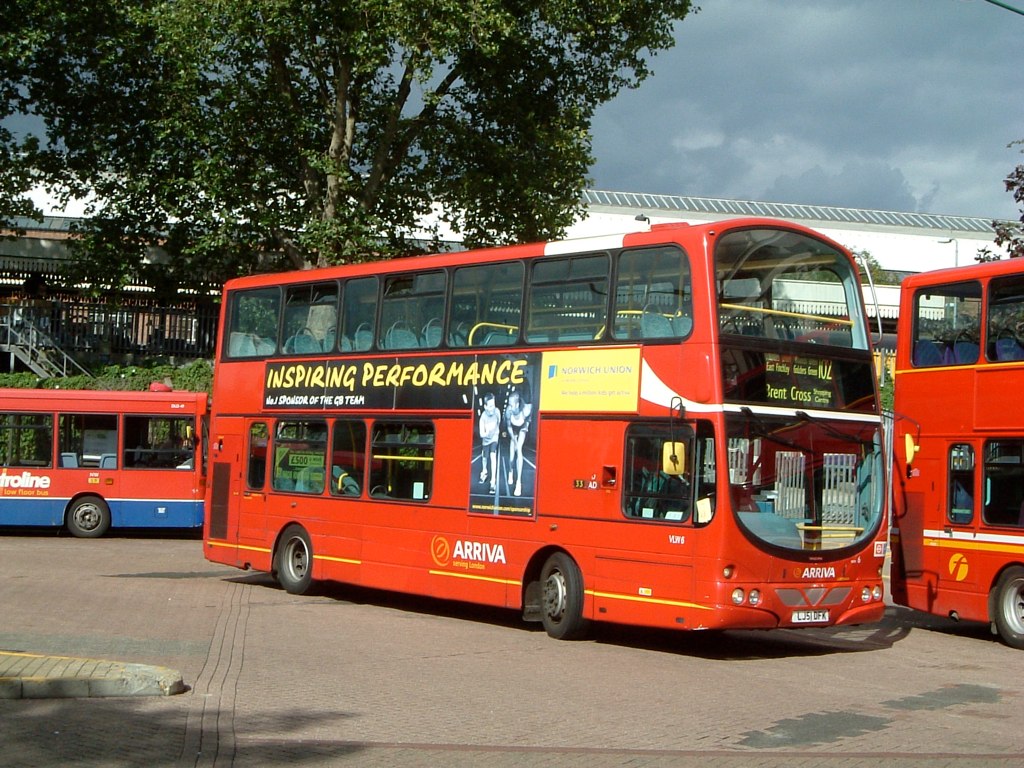 ARRIVA LONDON NORTH VLW6 LJ51DFK GOLDERS GREEN 300804 Flickr