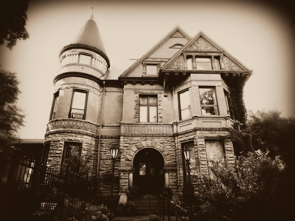 William Levack House In Sepia. Toronto, Ontario Flickr