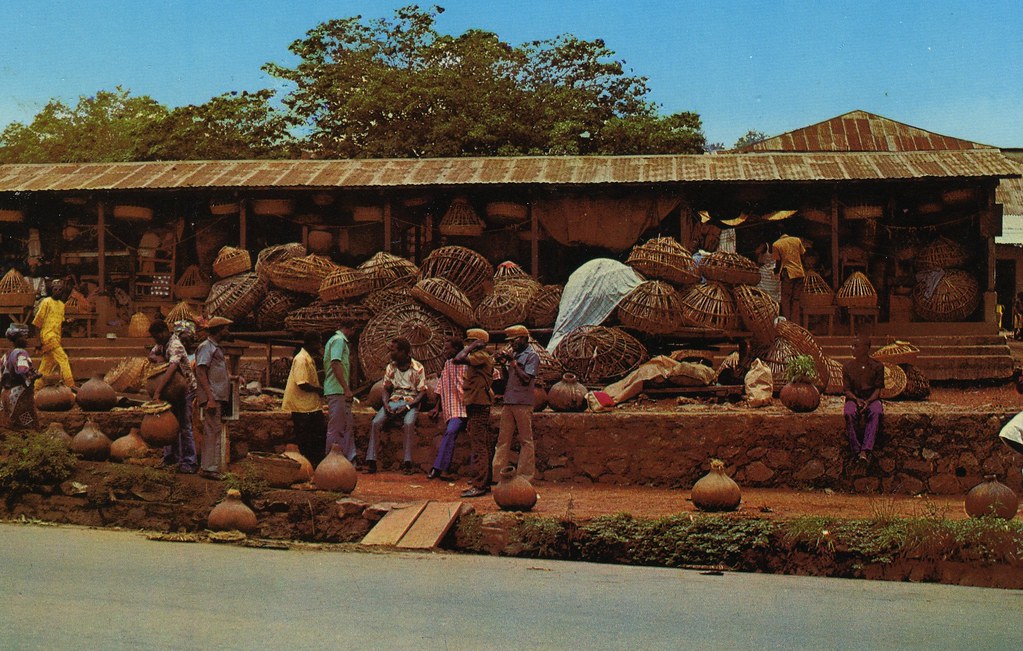 img 1300020 LAGOS Ibadan Palm Wine Market Images Memoires Flickr