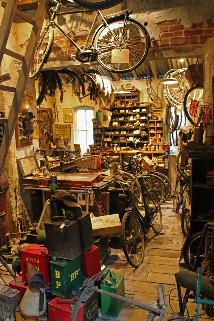 The Old Bike Shop at the Beaulieu Motor Museum Jeff Keenan Flickr
