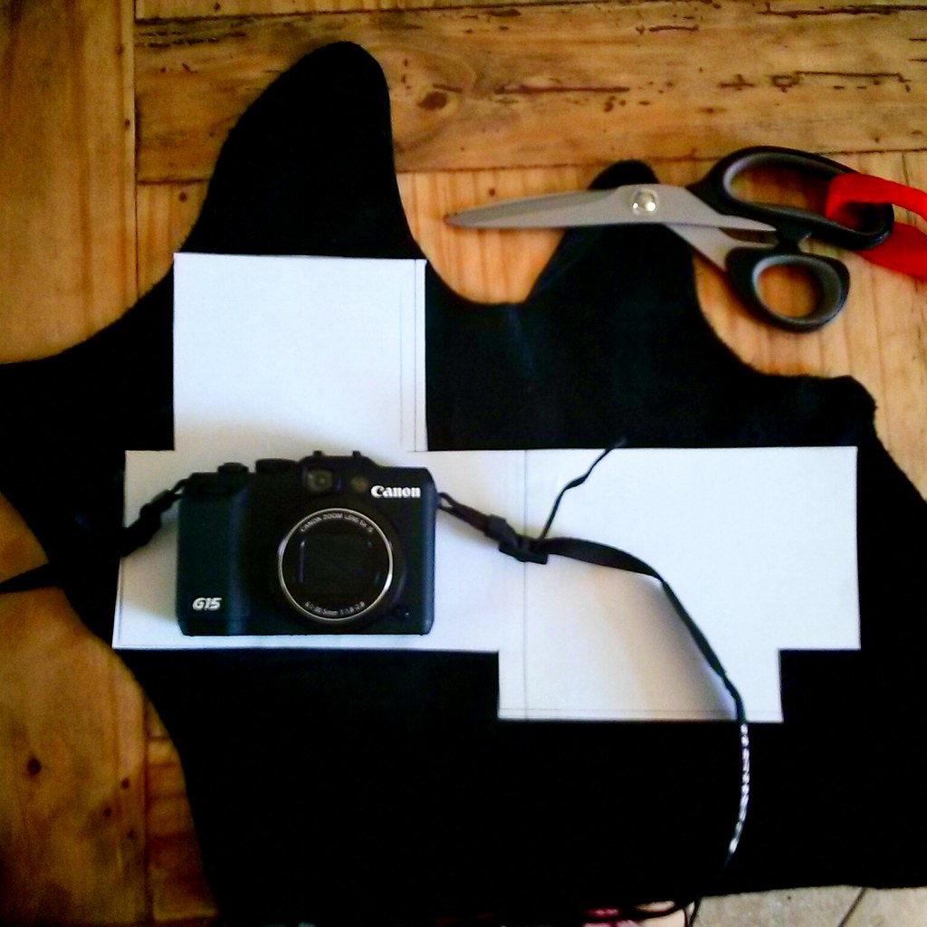 DIY Leather Camera Case for Canon g15 Secondhand leather Zoe