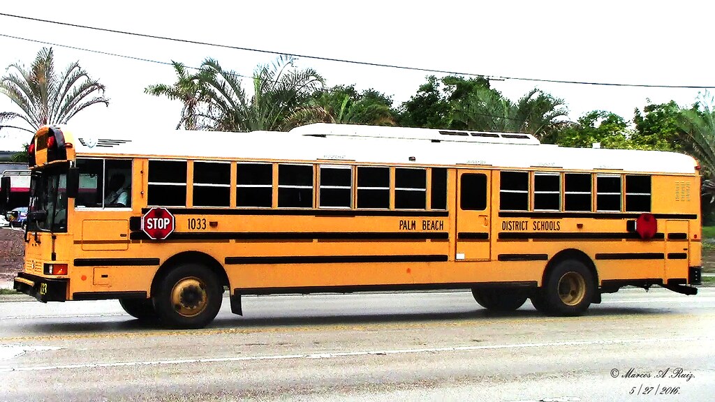 Palm Beach District school bus 1033 2010 IC RE MARCOS Flickr