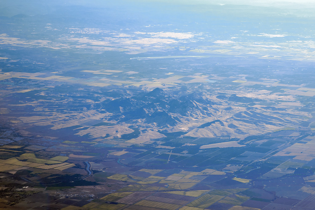 Aerial view of Sutter Buttes, Sacramento Valley, Sutter Co… Flickr