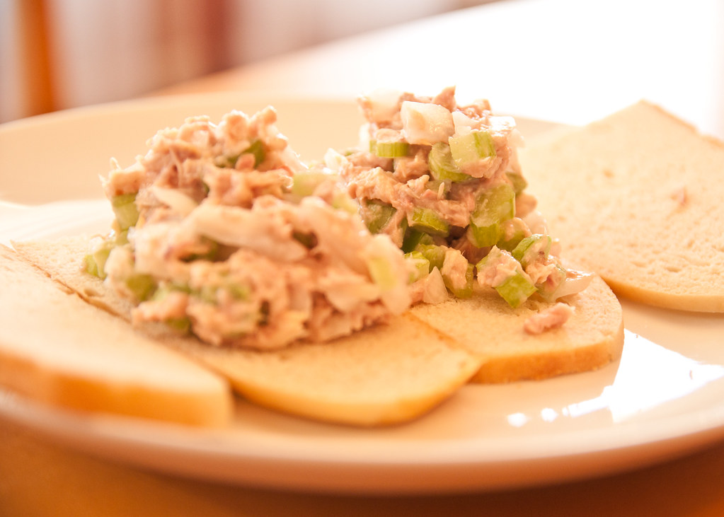 3 diet day 18 making tuna fish sandwiches Mark Bonica Flickr