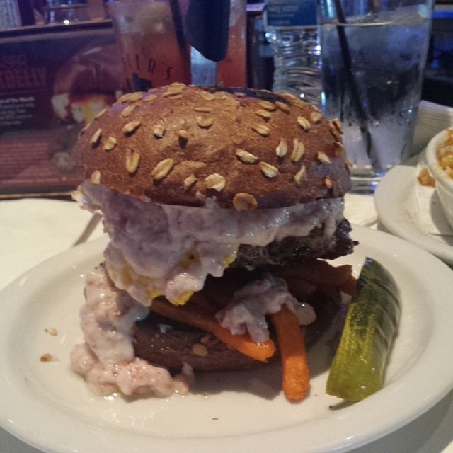 Turducken burger (Inland Empire Restaurant Week) kimfluence Flickr