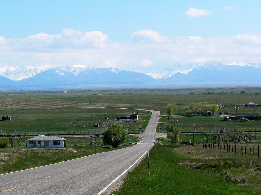 Hedgesville, Montana Wheatland County. A view of Hedgesvil… Flickr