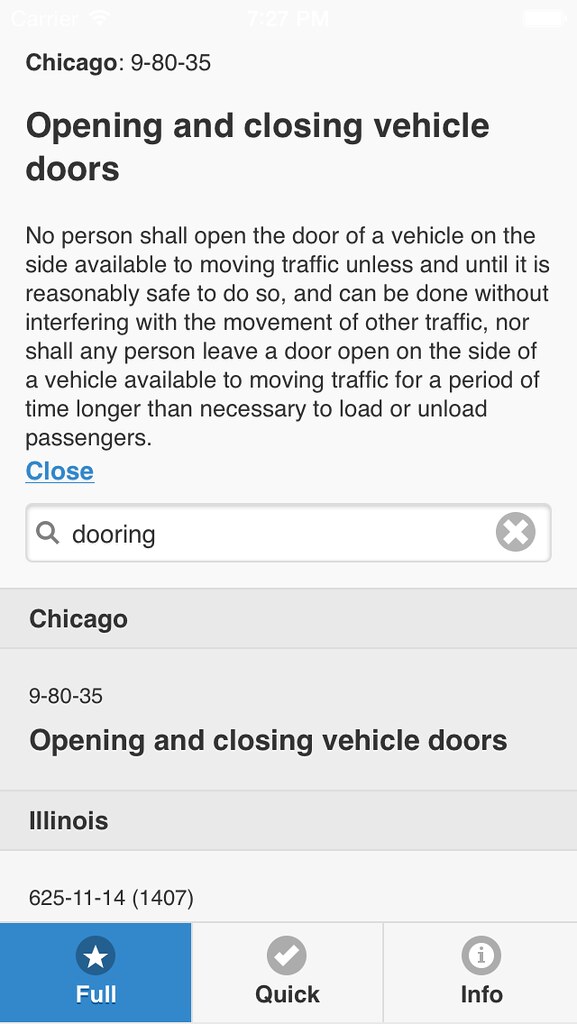 Chicago Bike Laws dooring info Chicago Bike Laws is a poc… Flickr