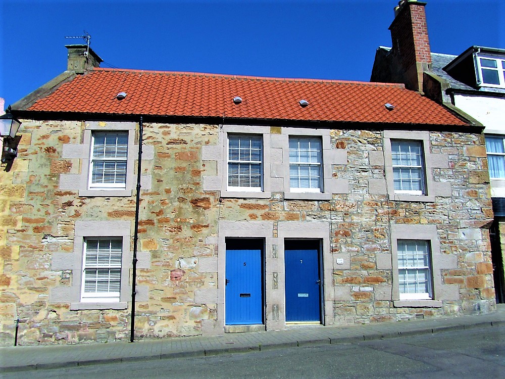 Stone Houses. {listed buildings}. 57 Forth Street. St Mon… Flickr