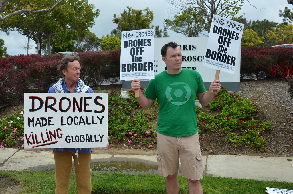 Drones protest at General Atomics in San Diego Drones prot… Flickr