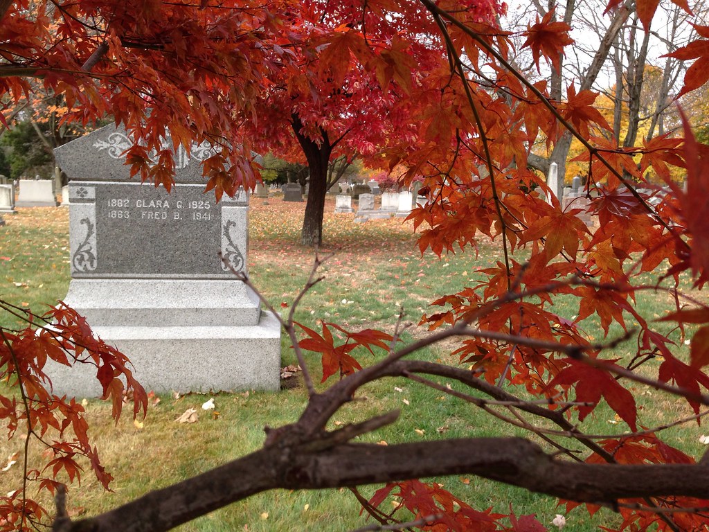 Everett Woodlawn Cemetery. Andrew Quinney Flickr