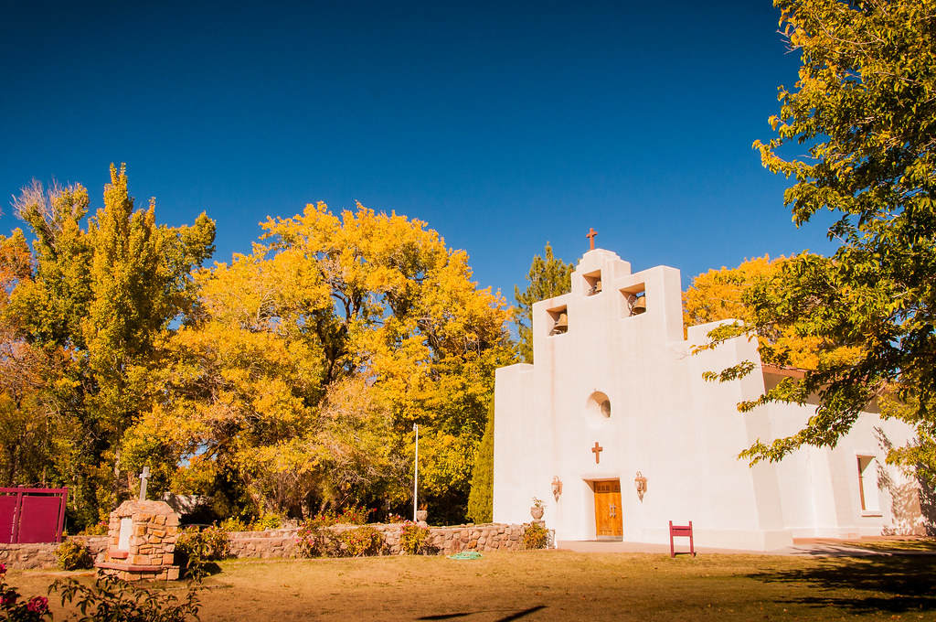 Colors of Saint Francis De Paula Church in Tularosa, NM Flickr