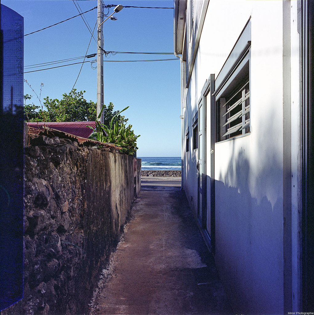 Ocean View Terre Sainte (la Réunion) Miroir (analog) Photographie