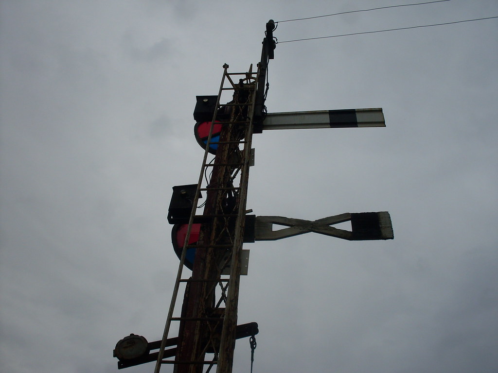 Wrong Way Signal (also called Backing Signal) Señal de vía… Flickr