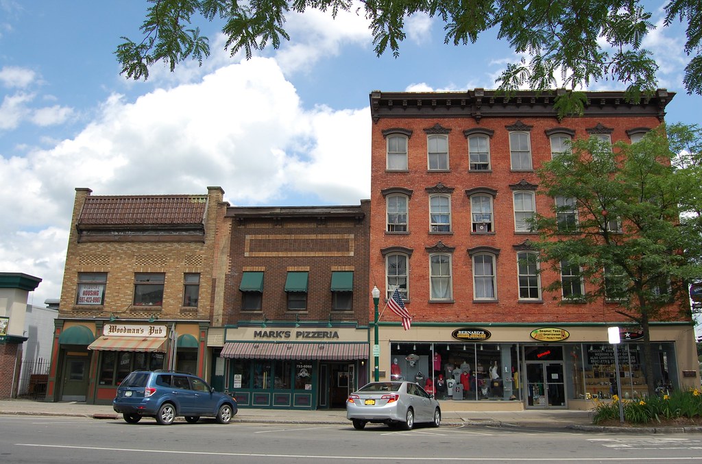 Main Street Cortland, NY Keator Block The tall buildin… Flickr