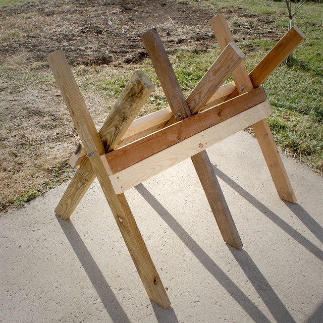 DIY Scrapwood Sawbuck Made from the plans here www.firewo… Flickr
