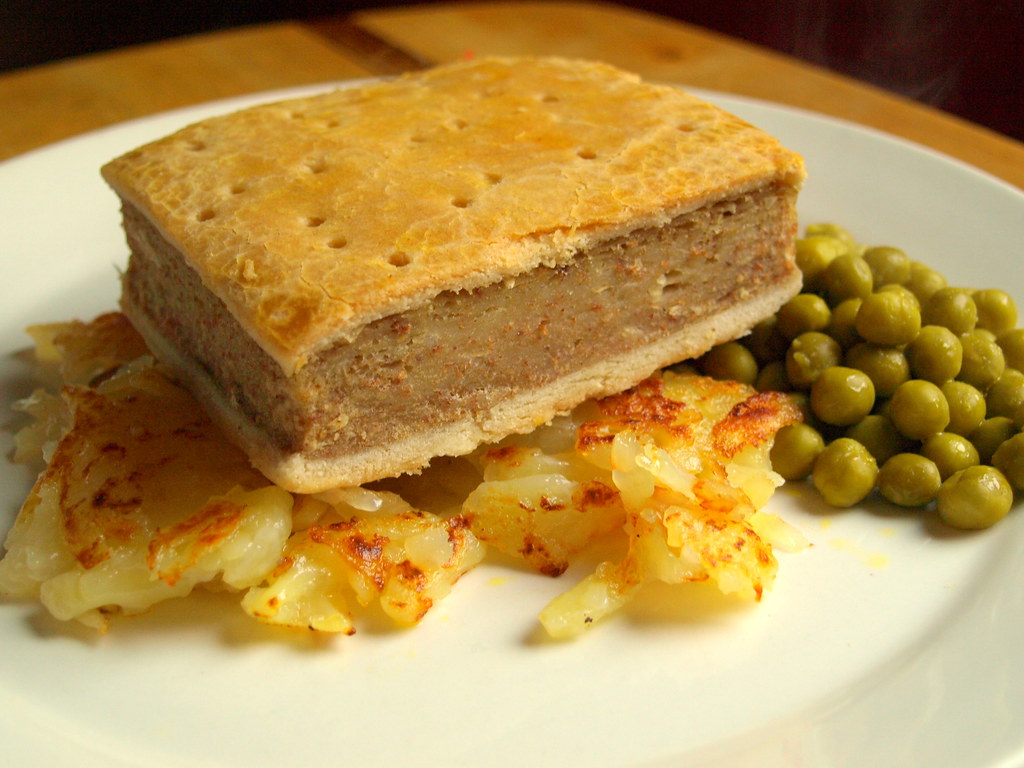 Corned Beef Square, Potato Rosti, Peas More of my random f… Flickr