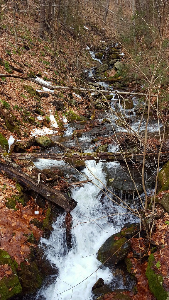 Waterfall Keystone Arch Bridges trail Chester, MA Photo bl… Flickr
