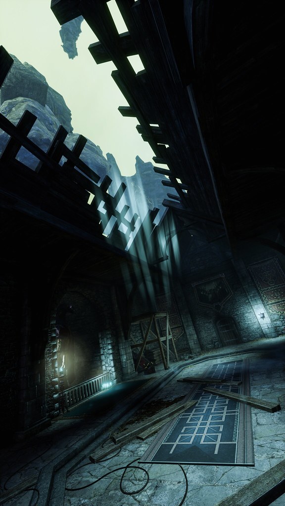 Redcliffe Castle Hallway Dragon Age Inquisition 2160x3840… Flickr