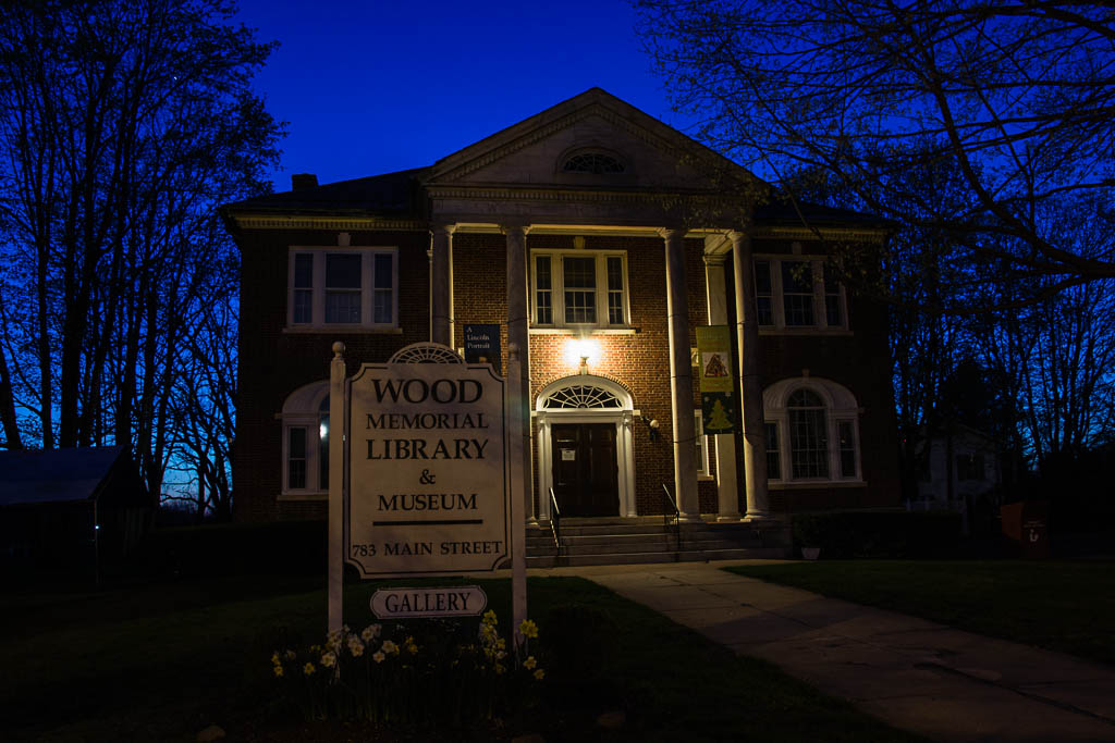 Library Wood Memorial Library on Main street South Windsor… Flickr